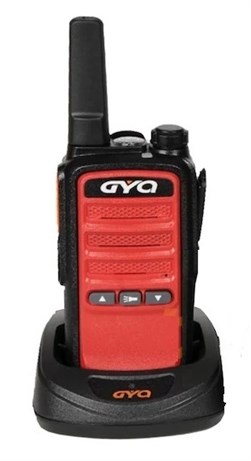 GYQ Q75 Pmr El Telsizi 15 KM Mesafeli Kırmızı (Tekli Paket)