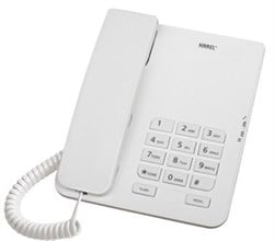  Karel TM140 Beyaz Masaüstü Telefon