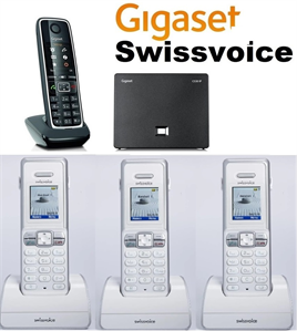 Gigaset C530 4 Dahili Swissvoice Telsiz Kablosuz Telefon Santrali